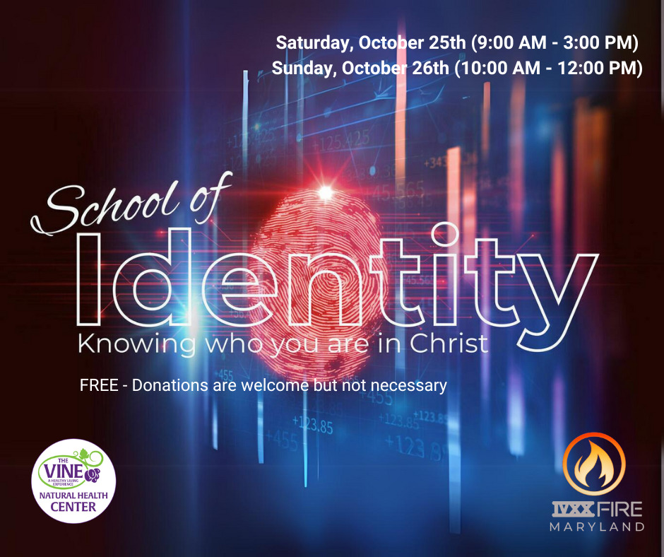 School Of Identity: Knowing Who You Are In Christ (Day 1)