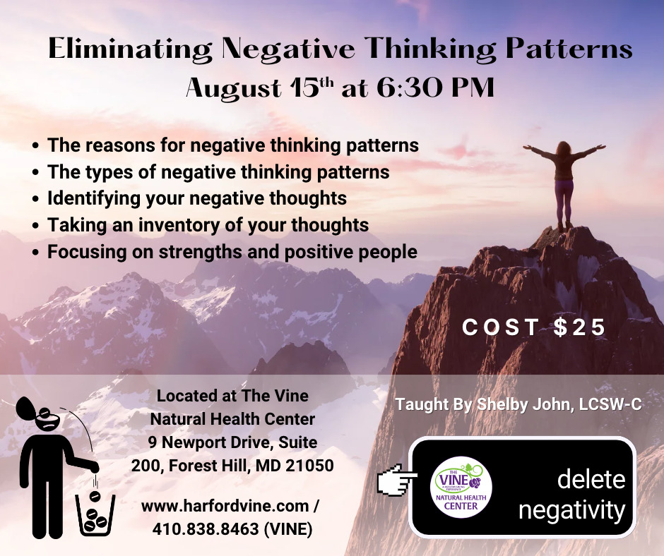 Eliminating Negative Thinking Patterns