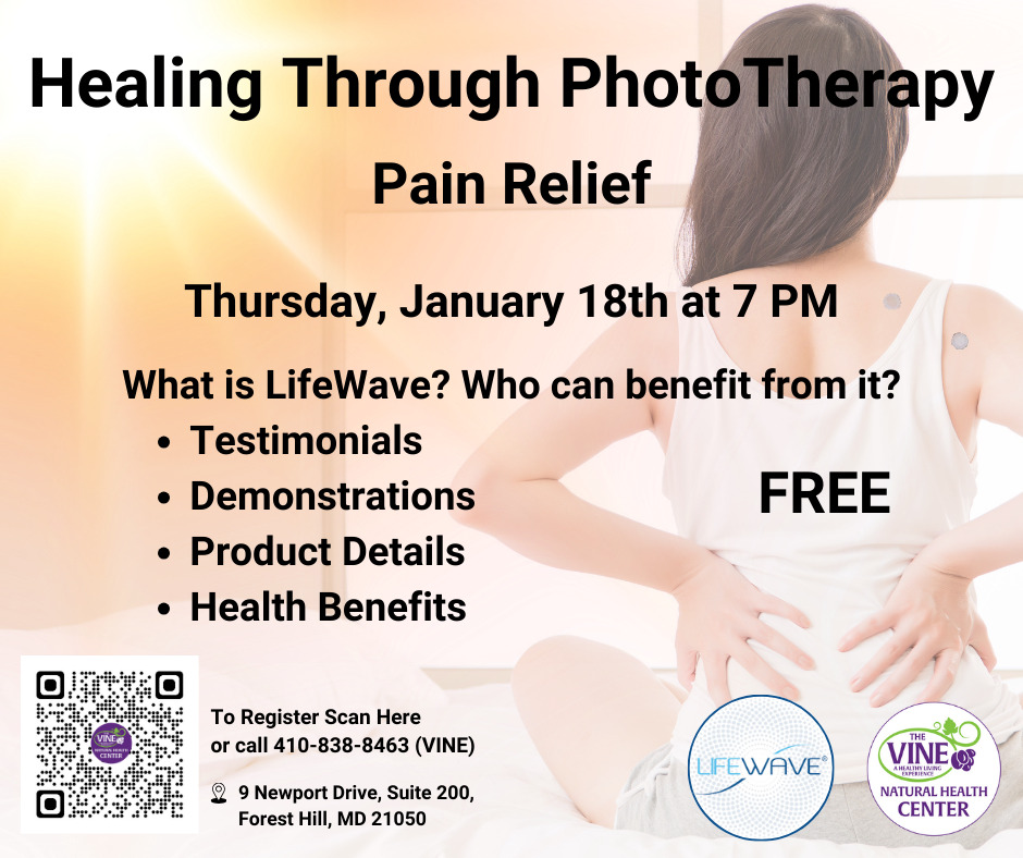 Healing Through Phototherapy: Pain Relief