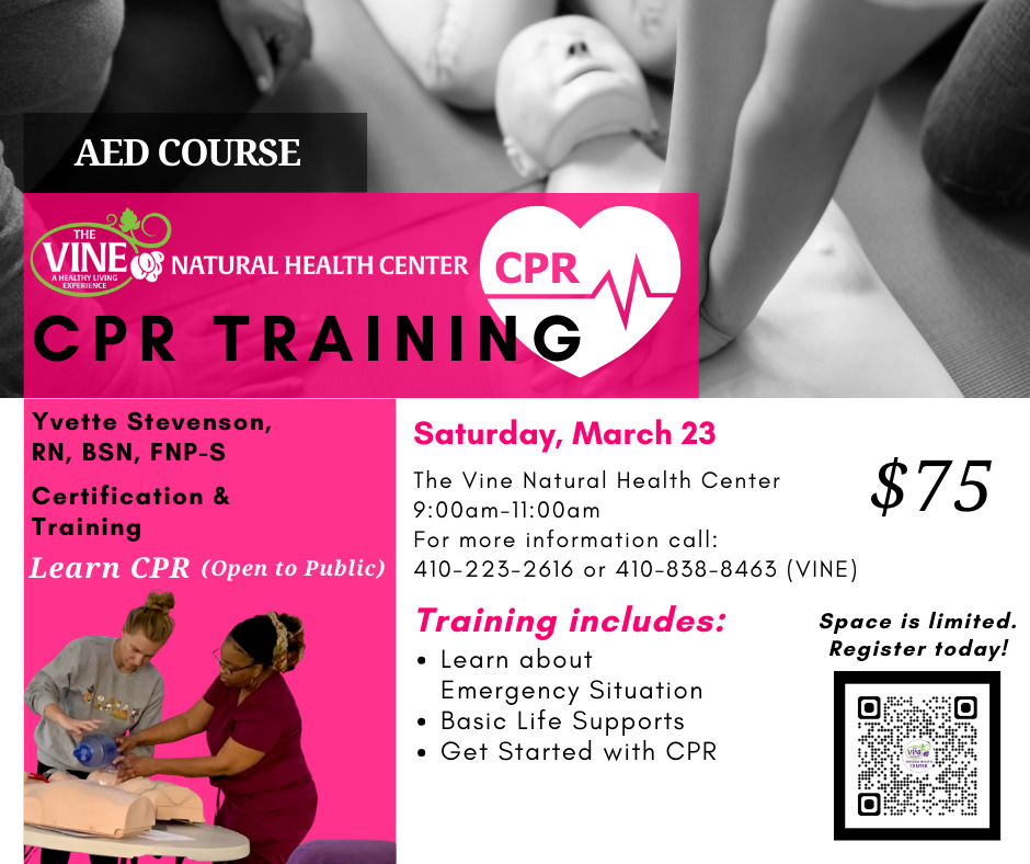 AED Course, CPR Training