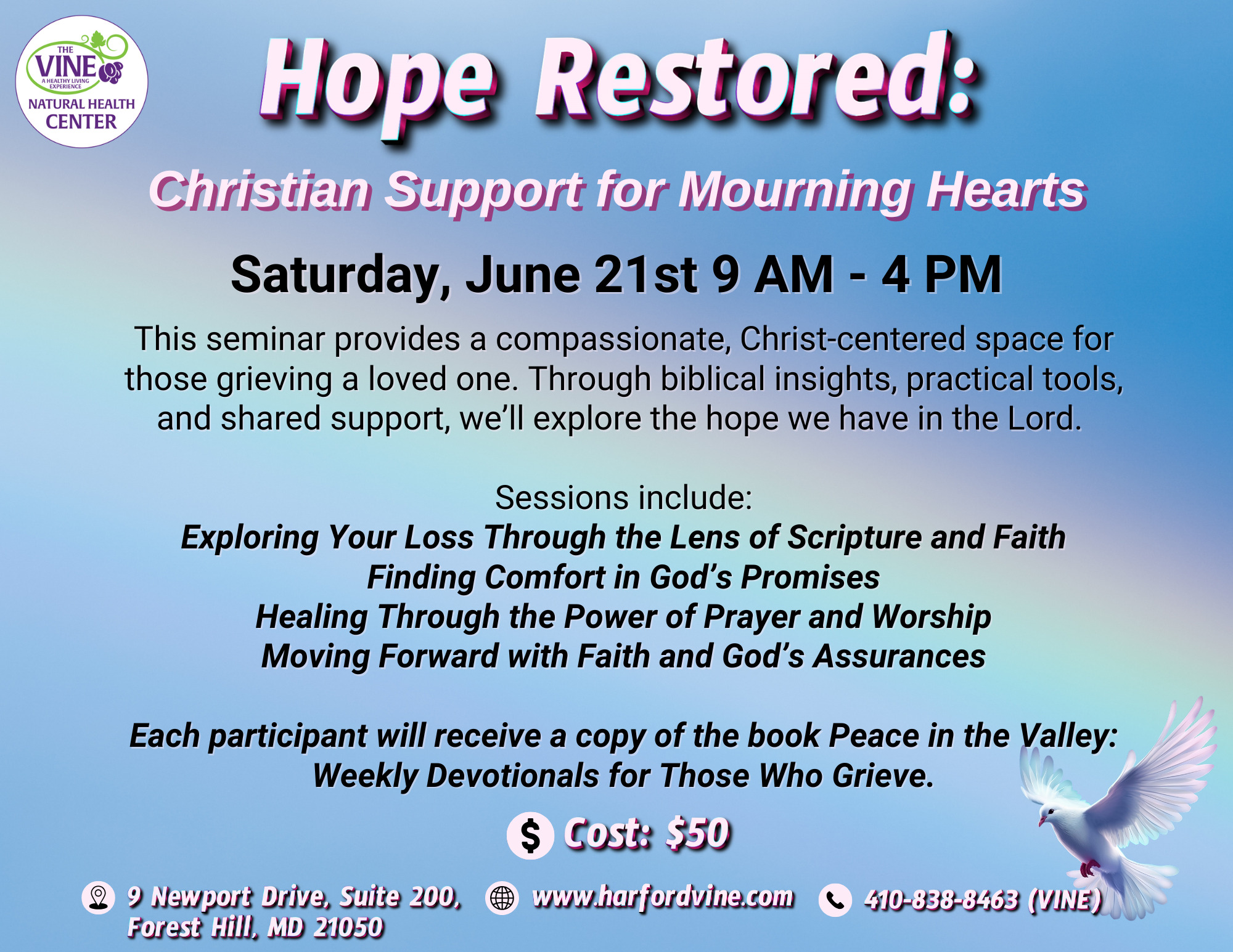 Hope Restored: Christian Support For Mourning Hearts
