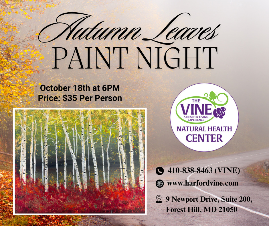 Autumn Leaves Paint Night