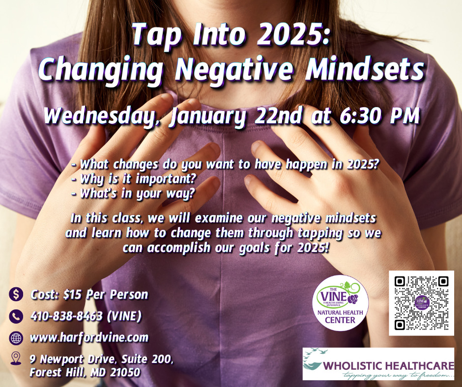 Tap Into 2025: Changing Negative Mindsets