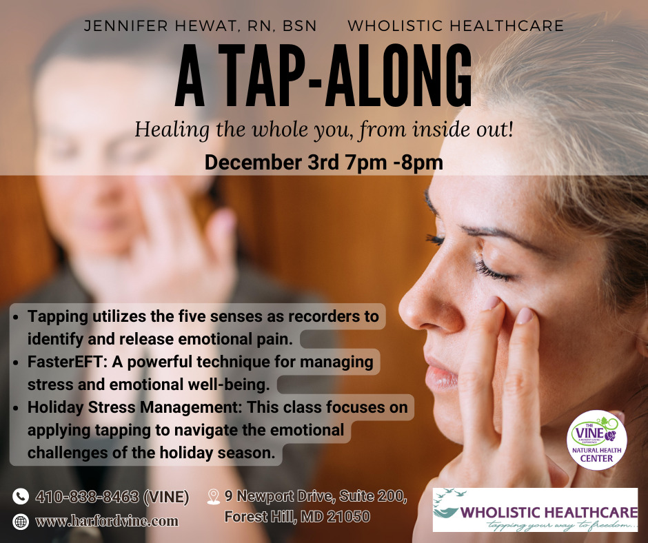 A Tap-Along: A FasterEFT Workshop On Holiday Stress