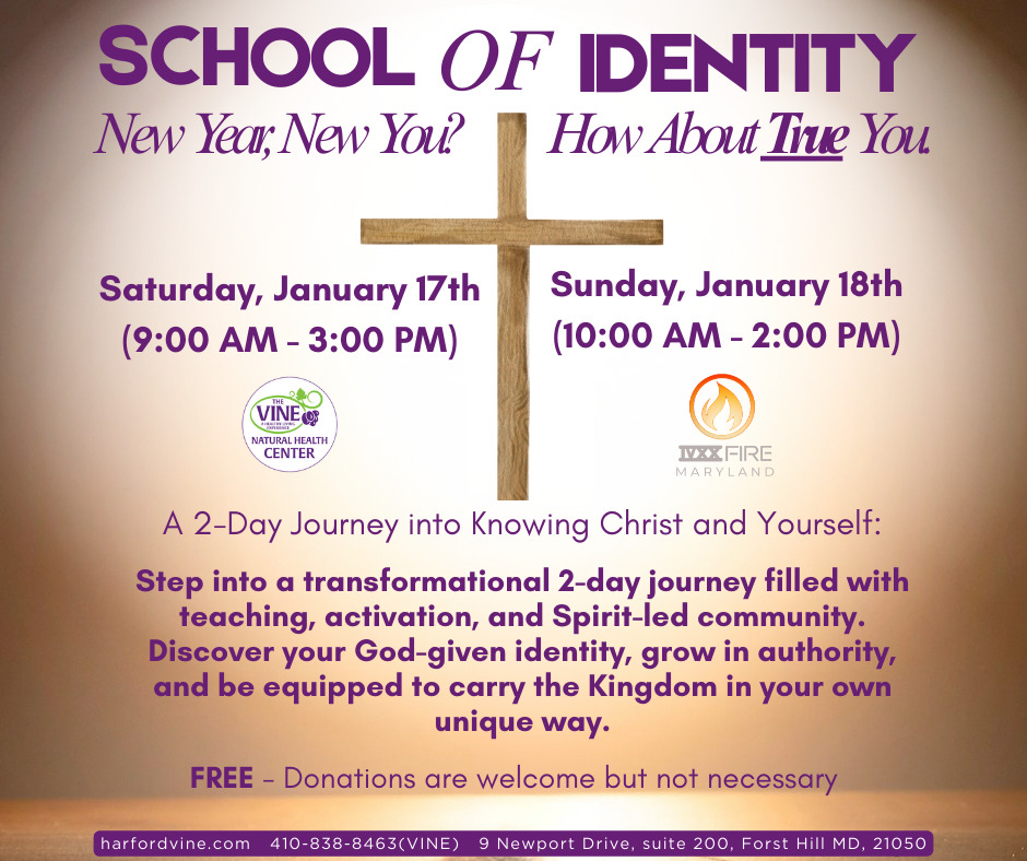 School Of Identity: Knowing Who You Are In Christ (Day 1)