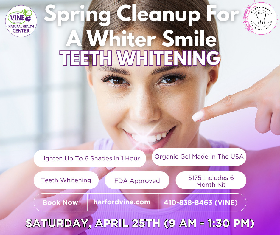 Spring Cleanup For A Whiter Smile: Teeth Whitening